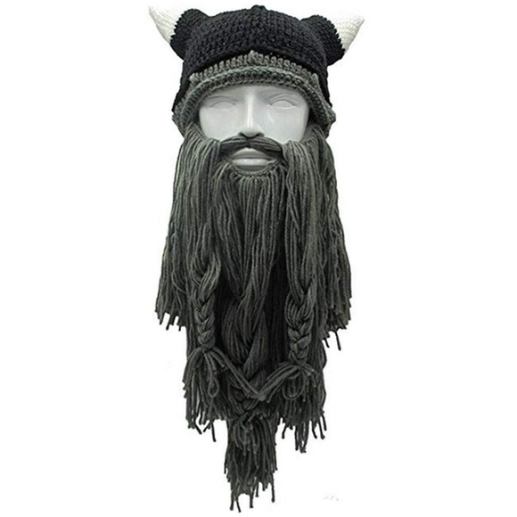 Other - Funny Barbarian Knit Funny Knit Hat Facemask